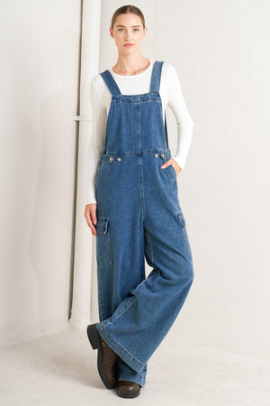 LET ME TALK DENIM CARGO PANTS.