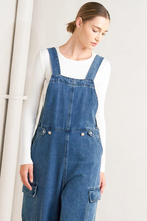 LET ME TALK DENIM CARGO PANTS.