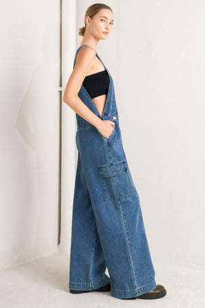 LET ME TALK DENIM CARGO PANTS.