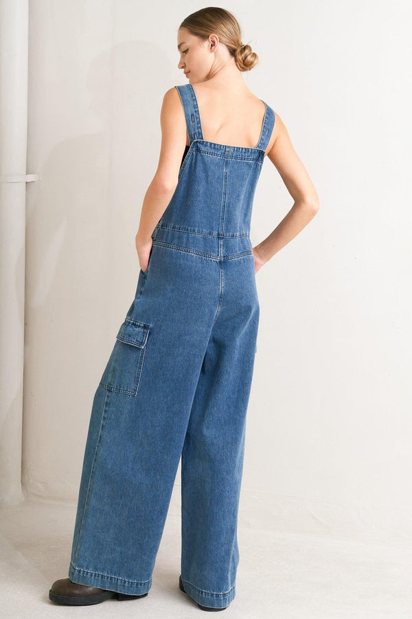 LET ME TALK DENIM CARGO PANTS.