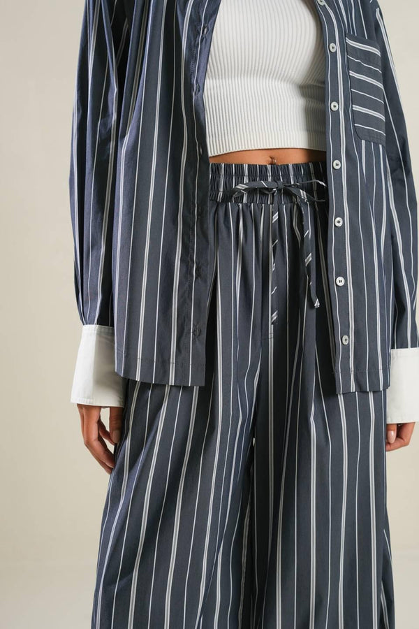 BEHIND THE GRIN WOVEN PANTS.