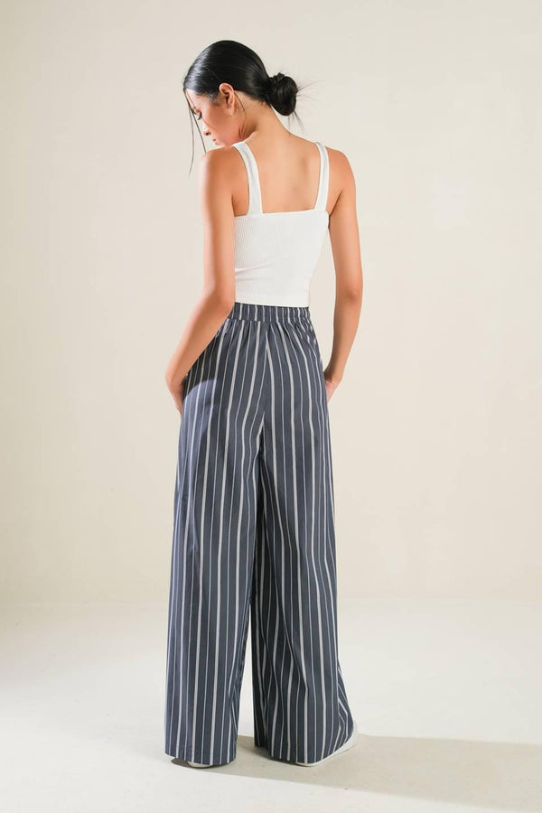 BEHIND THE GRIN WOVEN PANTS.