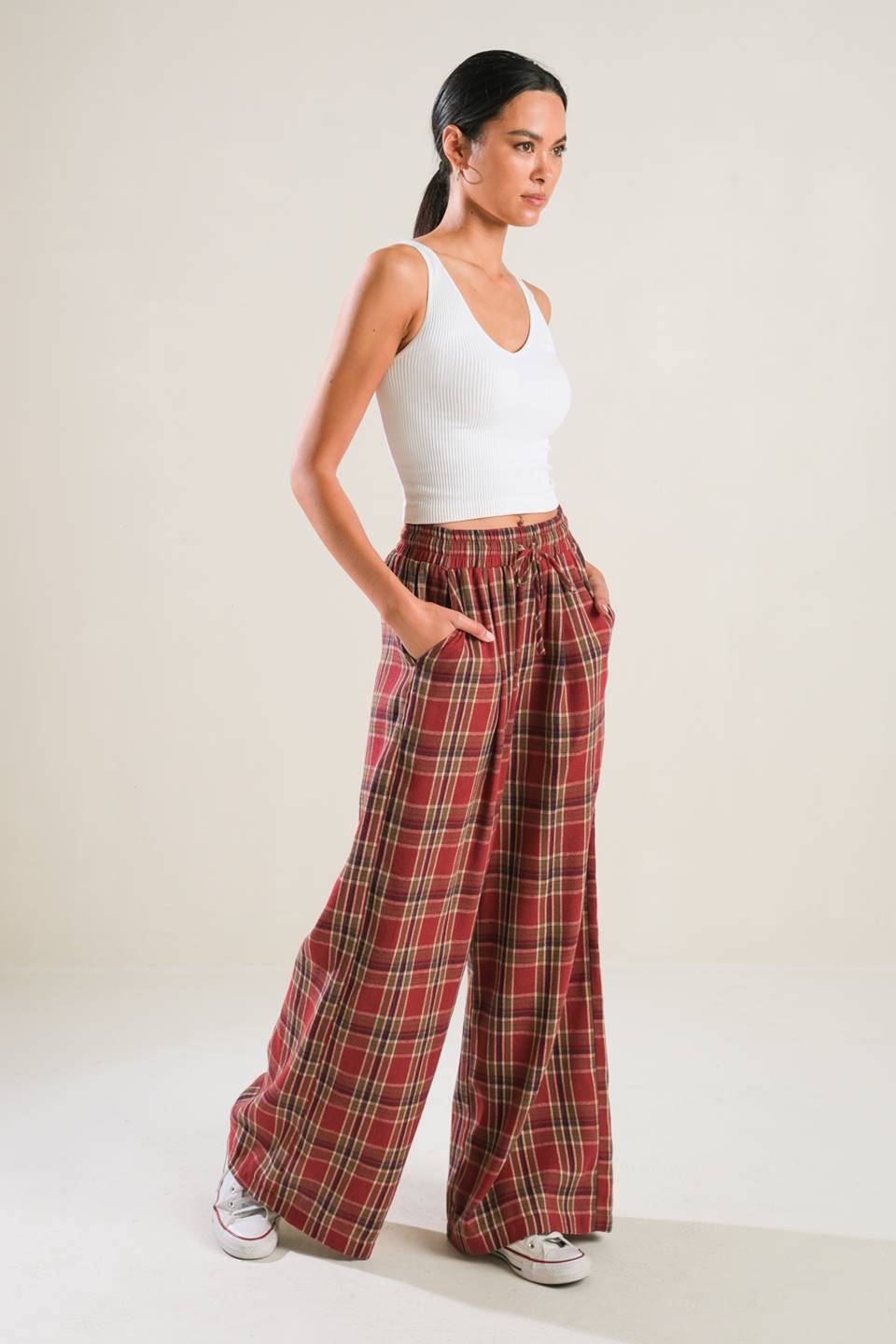 TIMELESS CHARM WOVEN PANTS