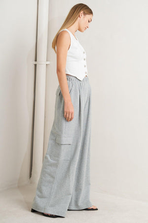 CROSS YOUR MIND KNIT PANTS.
