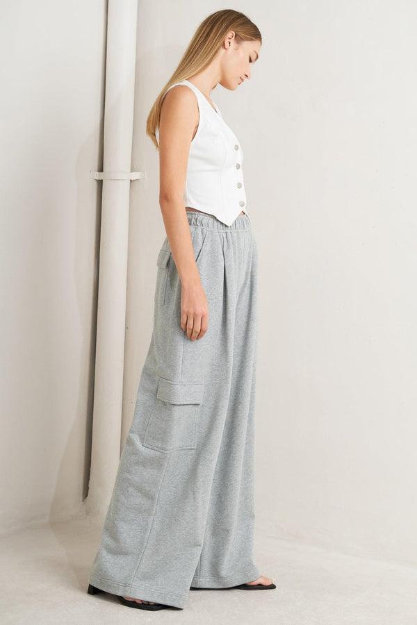 CROSS YOUR MIND KNIT PANTS.