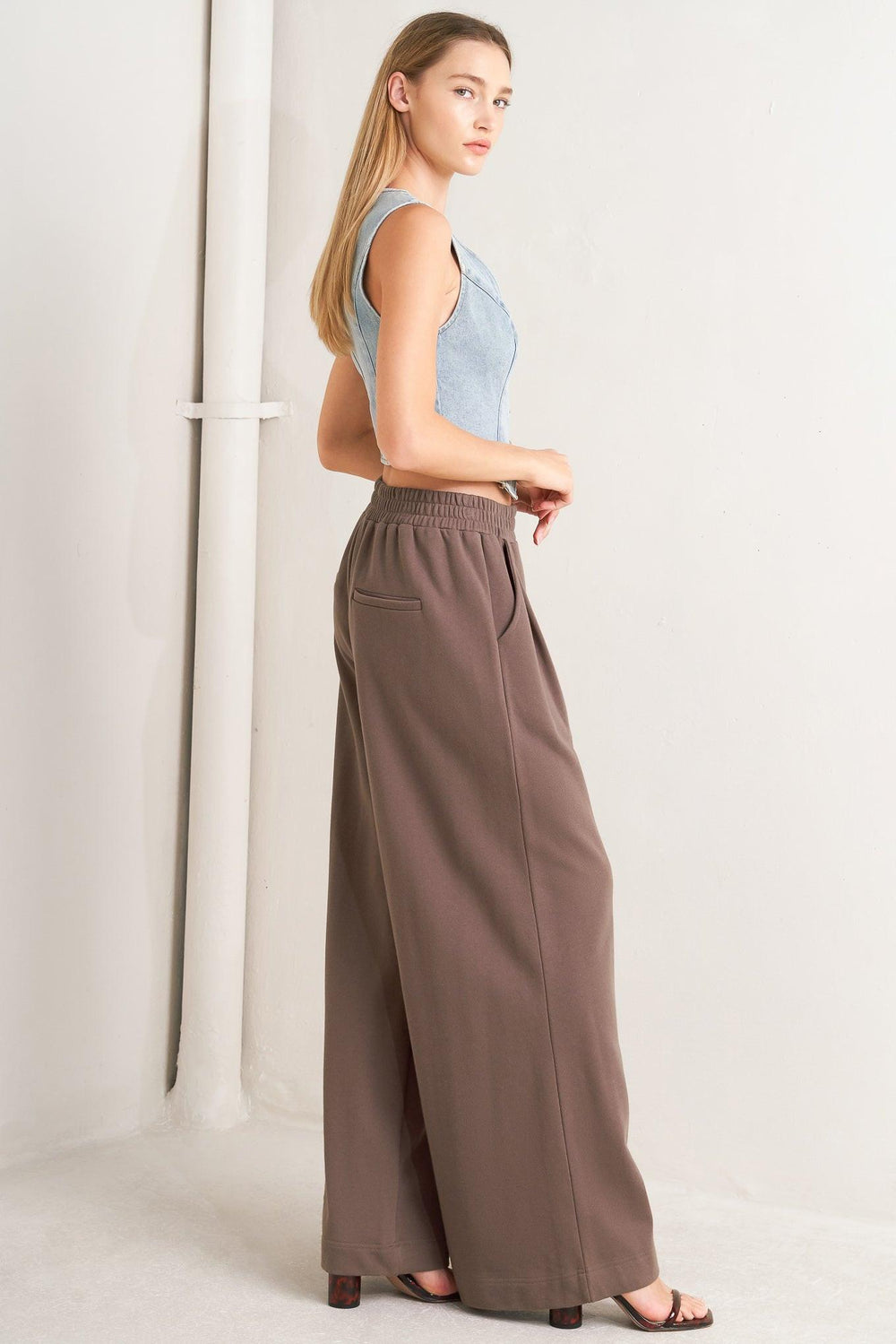 IN TOO DEEP KNIT PANTS.