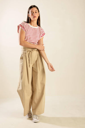 FINALLY OVER WOVEN PANTS - Flying Tomato - JUMPSUIT - Freemarket