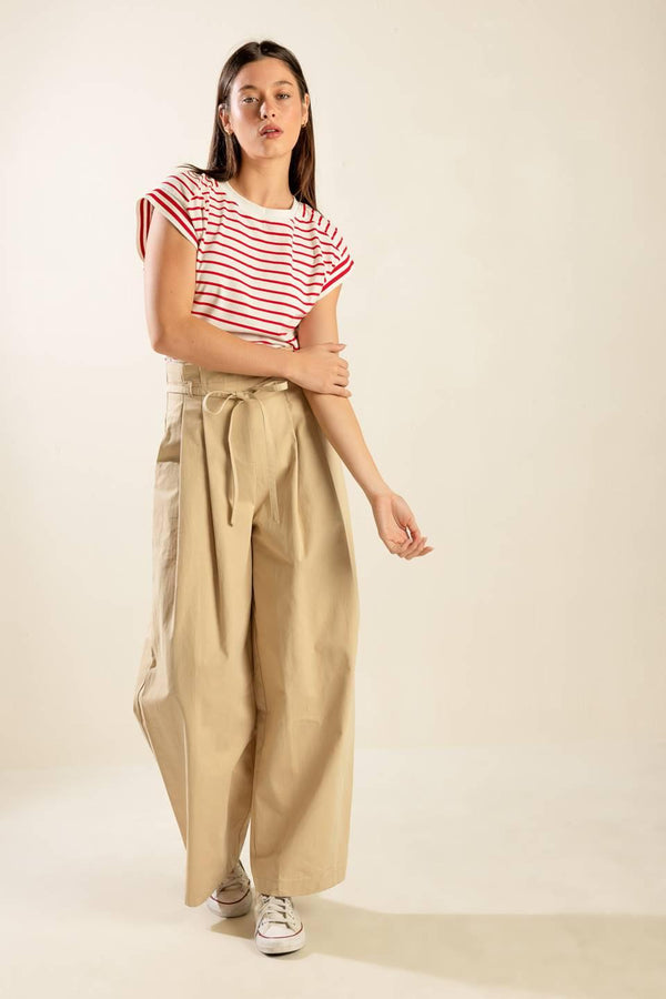 FINALLY OVER WOVEN PANTS - Flying Tomato - JUMPSUIT - Freemarket