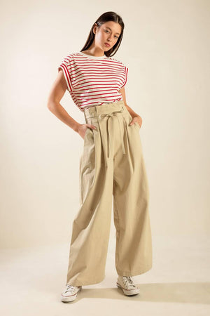 FINALLY OVER WOVEN PANTS - Flying Tomato - JUMPSUIT - Freemarket