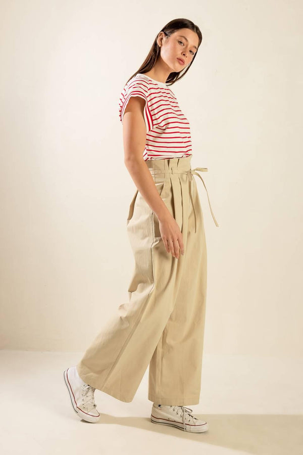 FINALLY OVER WOVEN PANTS - Flying Tomato - JUMPSUIT - Freemarket