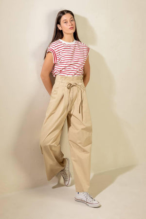 FINALLY OVER WOVEN PANTS - Flying Tomato - JUMPSUIT - Freemarket