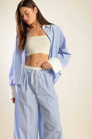 SO MANY MEMORIES WOVEN PANTS.