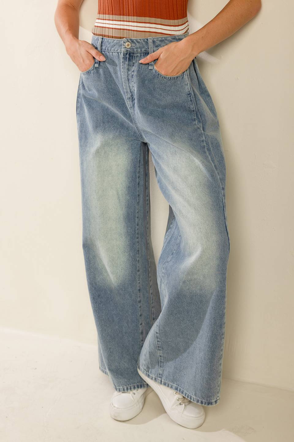 HIGH STAKES DENIM PANTS