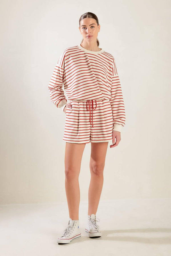 LOVER GIRL FRENCH TERRY SHORT.