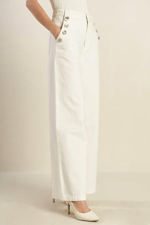 DELICATE HUE WOVEN PANTS - Flying Tomato - PANTS - Freemarket