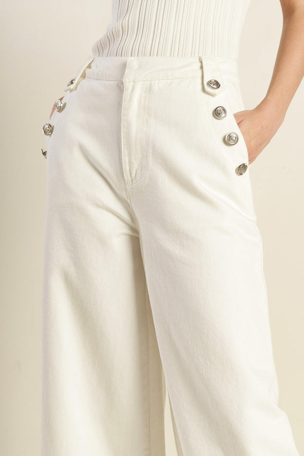DELICATE HUE WOVEN PANTS - Flying Tomato - PANTS - Freemarket