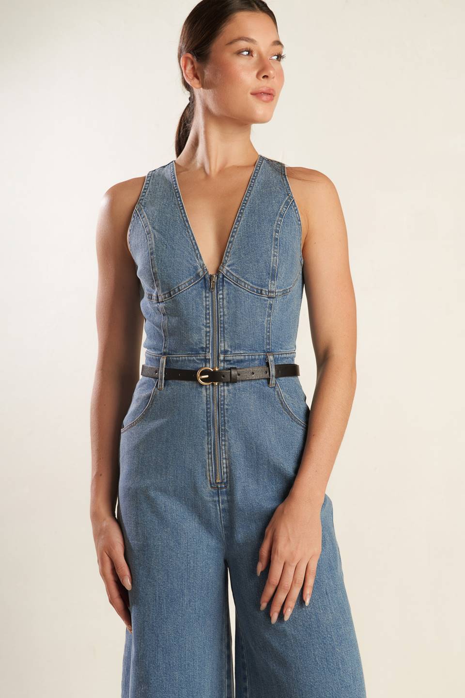 BEAUTIFUL THINGS DENIM JUMPSUIT