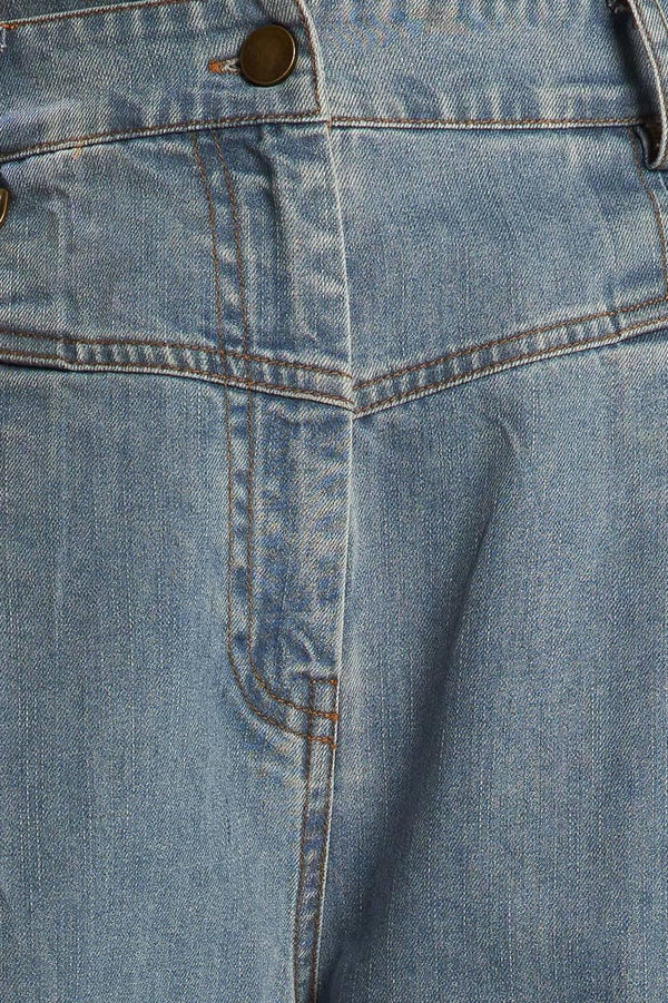 WONDERING WHY LIGHT DENIM PANTS.