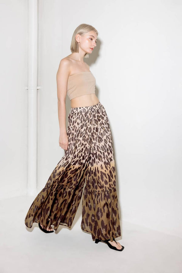 BOUNDLESS HEART WOVEN PANTS.