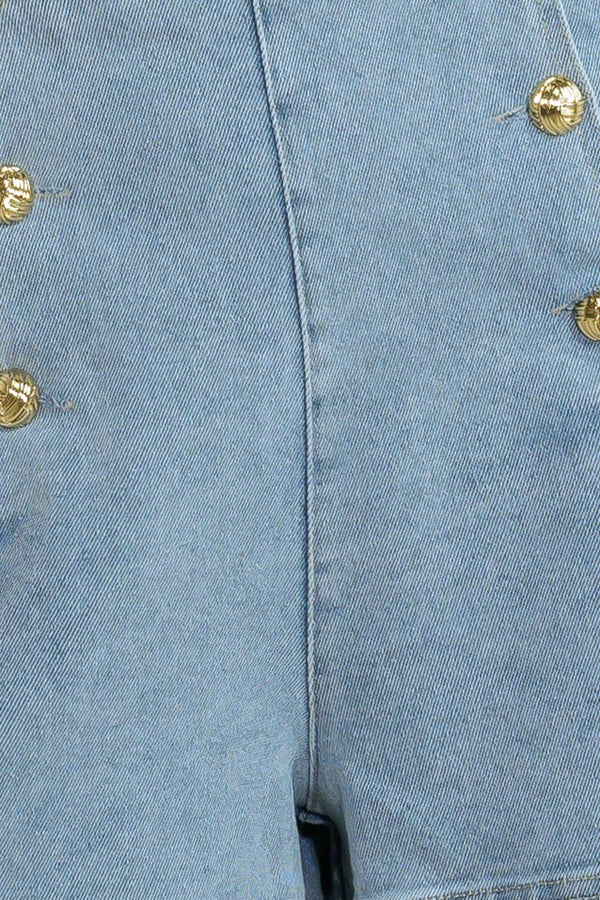 ANGEL WINGS AND CHAMOMILE WOVEN SKORT.