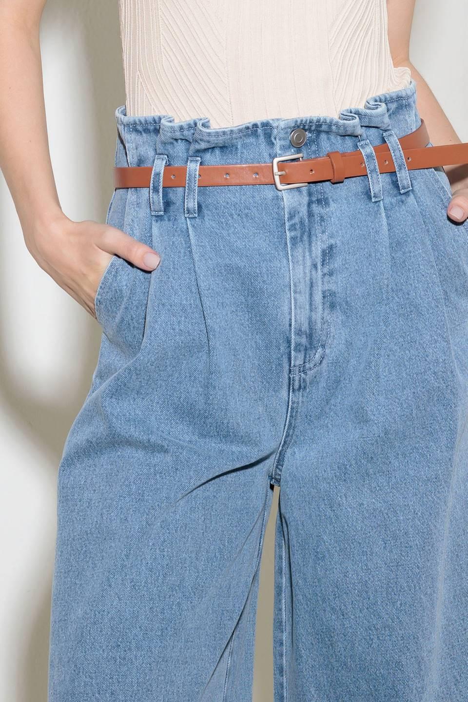 KISSED BY SUNLIGHT DENIM PANTS.