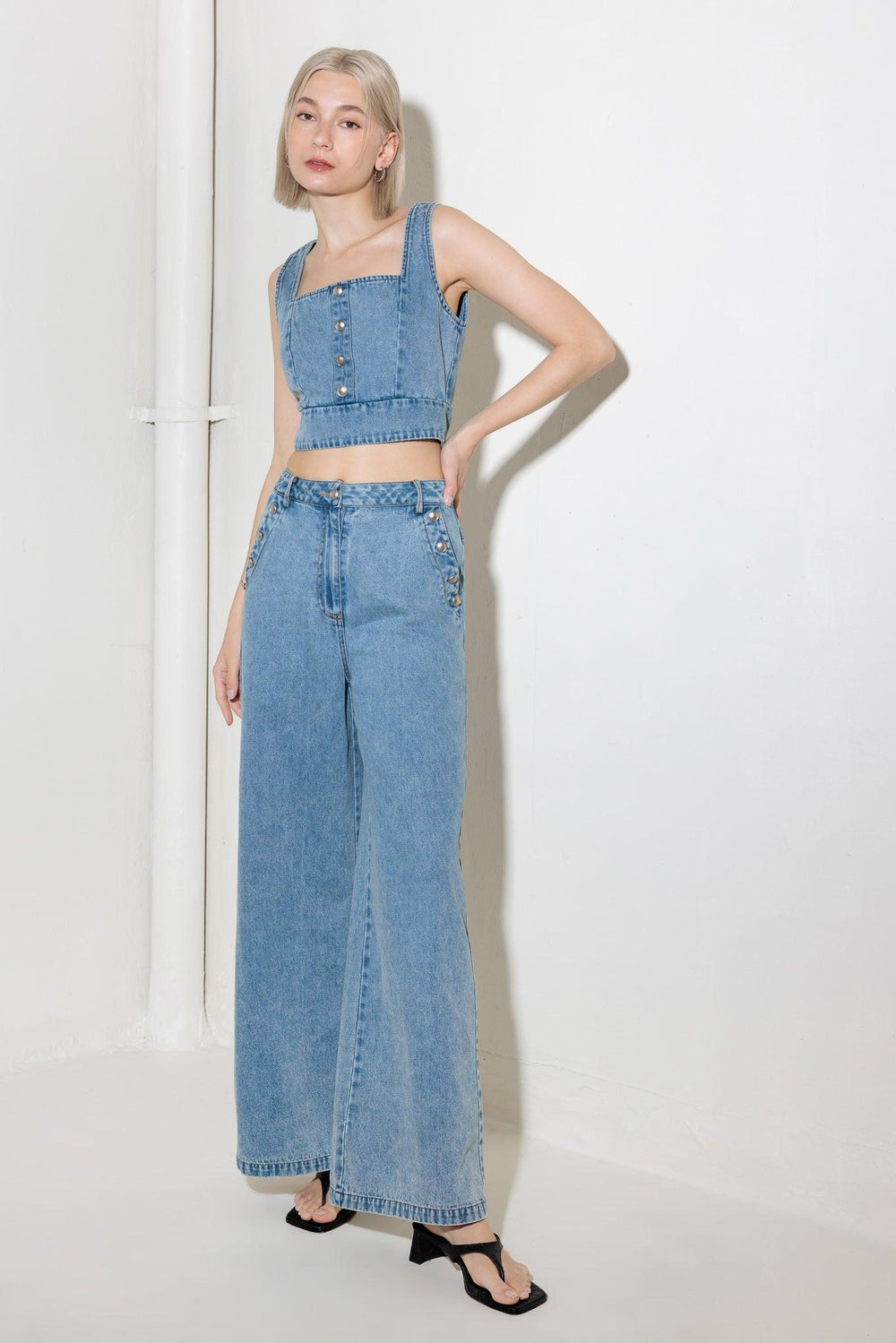 EVER SO SWEET DENIM PANTS.