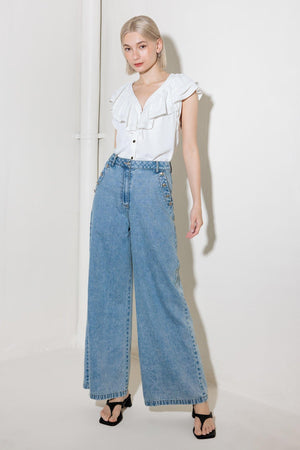 EVER SO SWEET DENIM PANTS.