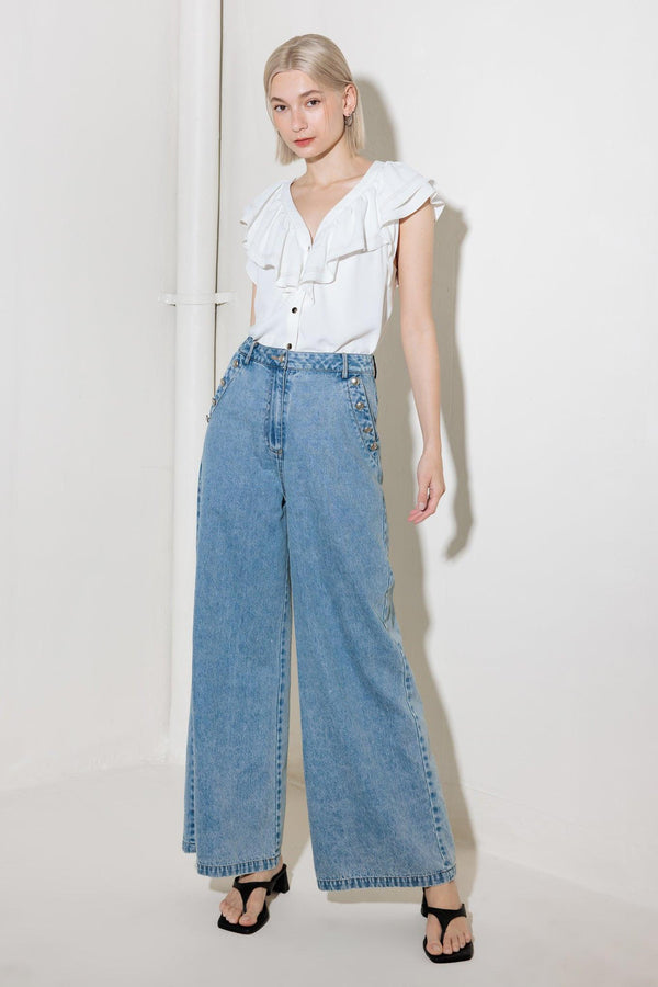 EVER SO SWEET DENIM PANTS.