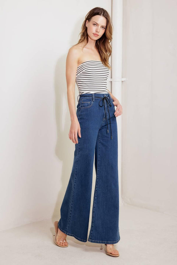 DREAM STATE BLUE DENIM PANTS.