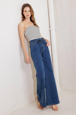DREAM STATE BLUE DENIM PANTS.