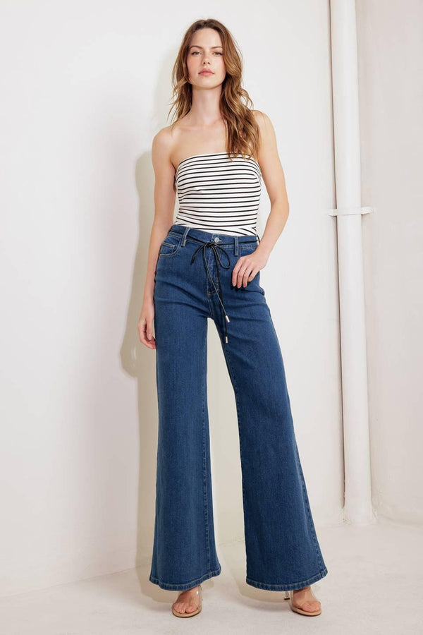DREAM STATE BLUE DENIM PANTS.