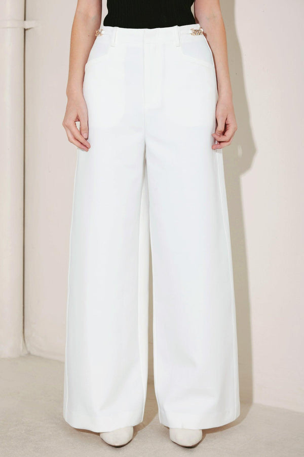 POWER LINE THEORY WOVEN PANTS.