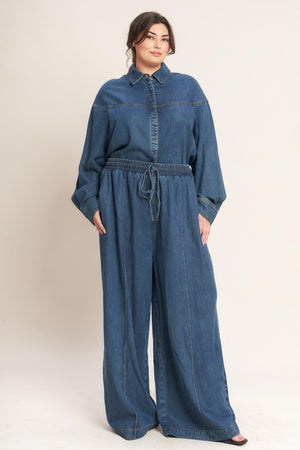 OFFLINE EDGE INDIGO DENIM PANTS.
