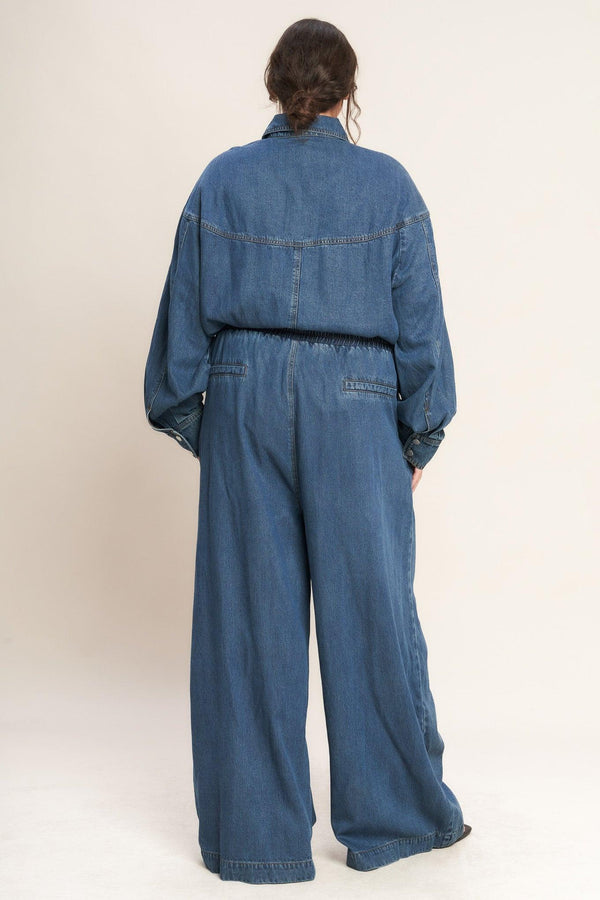 OFFLINE EDGE INDIGO DENIM PANTS.