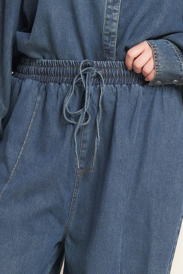 OFFLINE EDGE INDIGO DENIM PANTS.