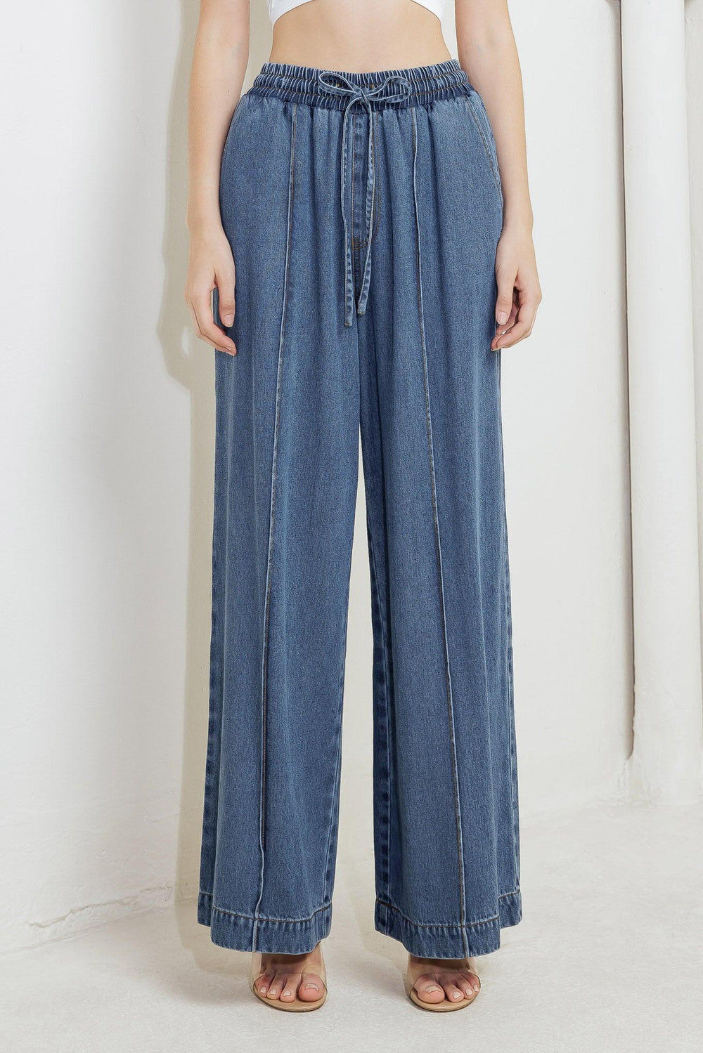 OFFLINE EDGE INDIGO DENIM PANTS.
