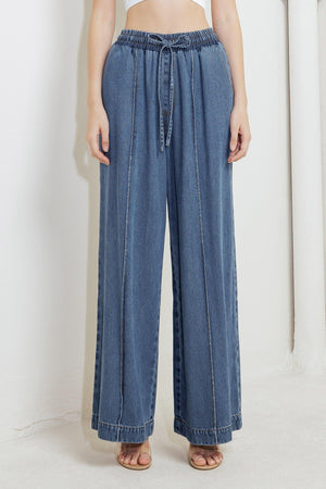 OFFLINE EDGE INDIGO DENIM PANTS.