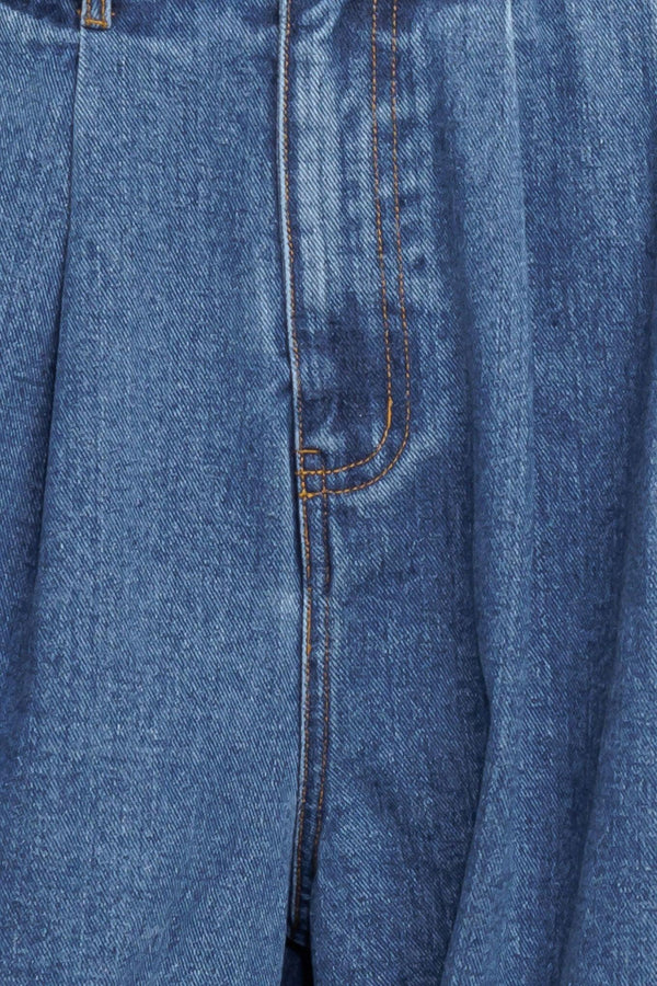 WESTERN RIVET DENIM PANTS.