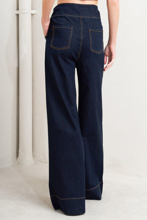EURO CITY DENIM PANTS.