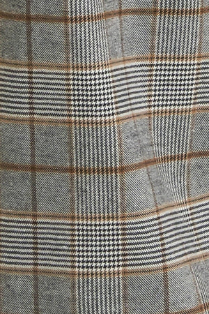 NEW AGE WOVEN PLAID PANTS.