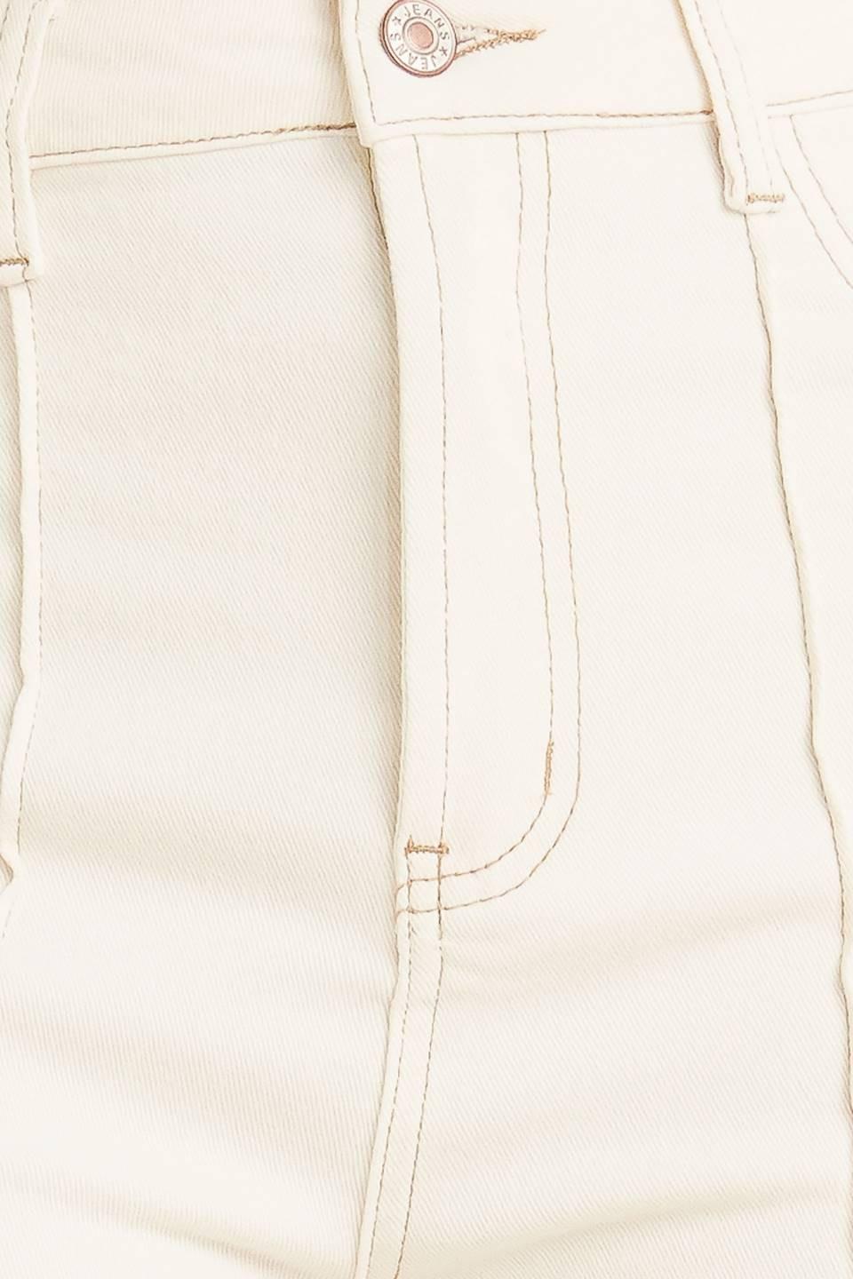MODERN NEUTRAL TWILL PANTS.