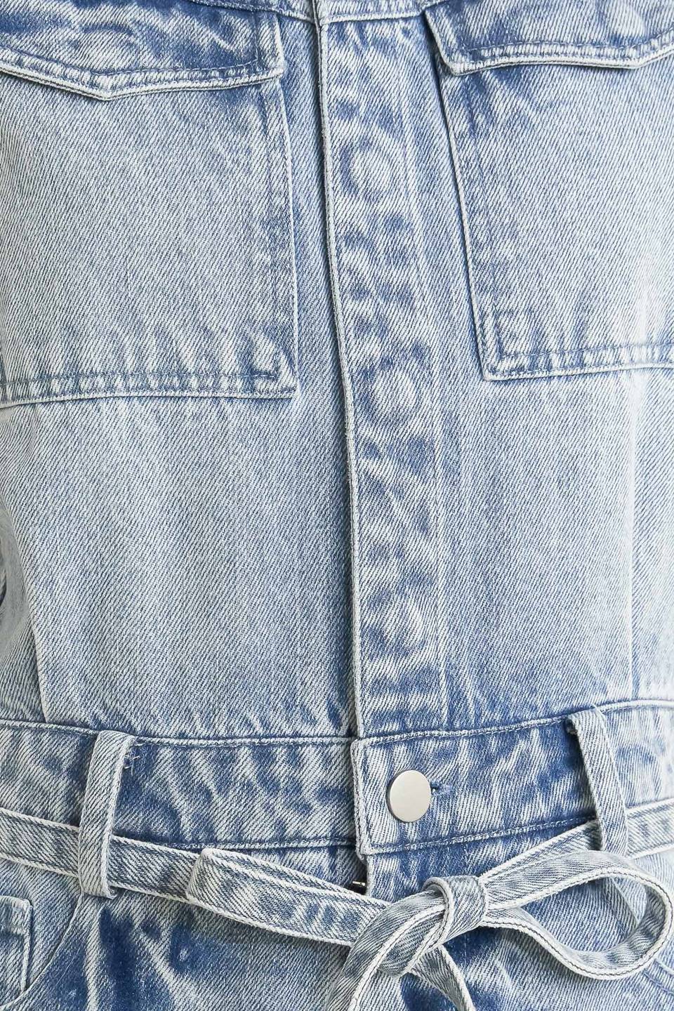 ON MY WAY DENIM JUMPSUIT