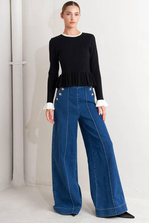 STREET READY DENIM PANTS - Flying Tomato - PANTS - Freemarket