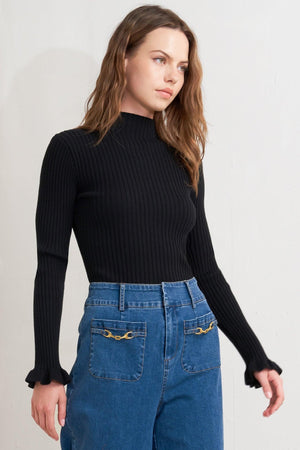 TIMELESS BLUE DENIM PANTS.