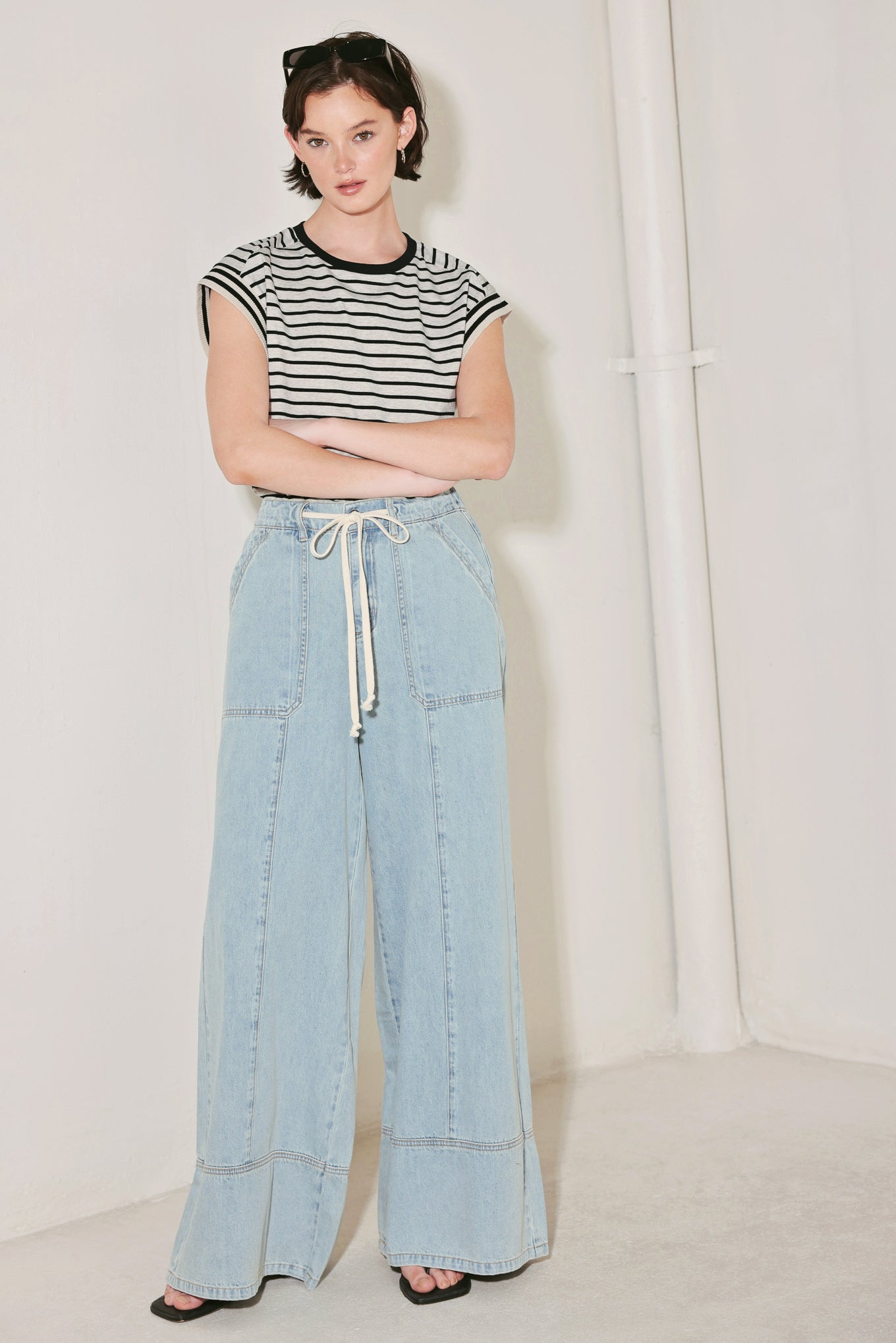 WEEKEND SOUNDTRACK DENIM PANTS
