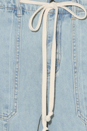 WEEKEND SOUNDTRACK DENIM PANTS.
