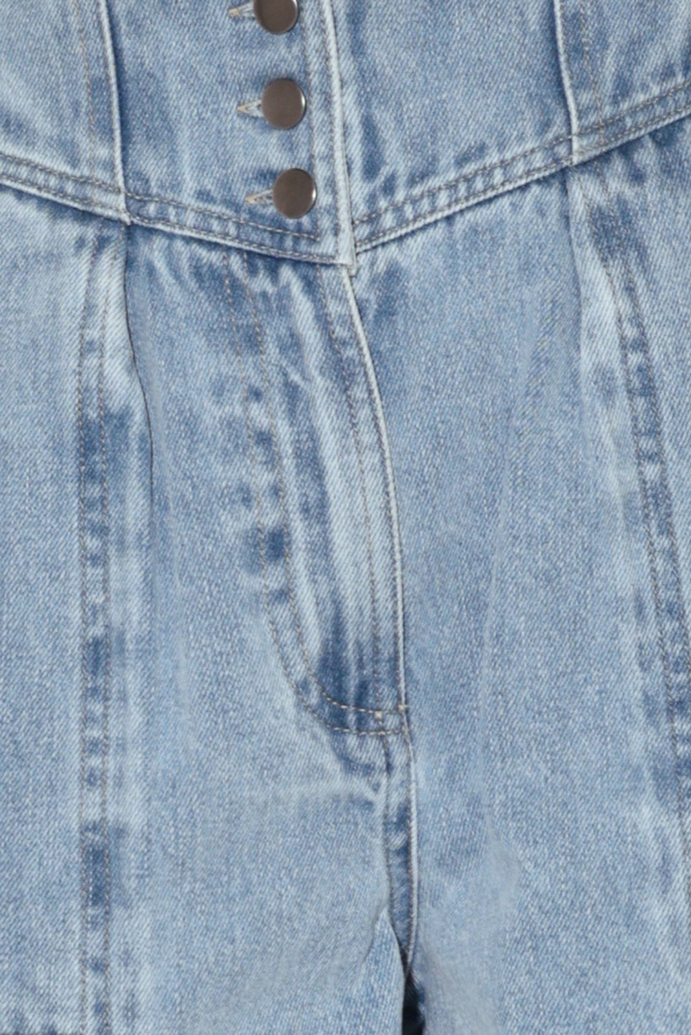 SUNLIT DENIM MOMENT SHORTS - Flying Tomato - SHORTS - Freemarket