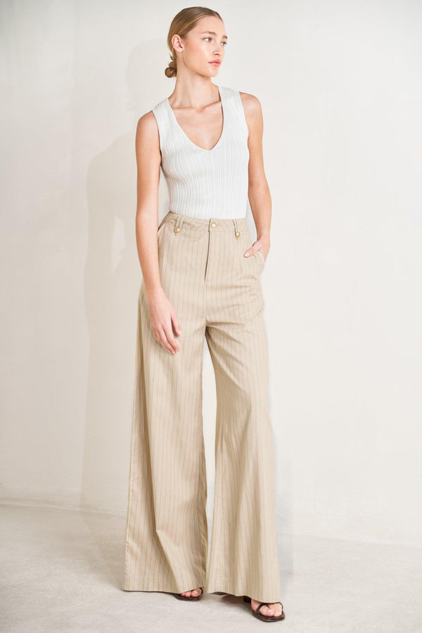THE BOARDROOM EDIT WOVEN PANTS - Flying Tomato - PANTS - Freemarket
