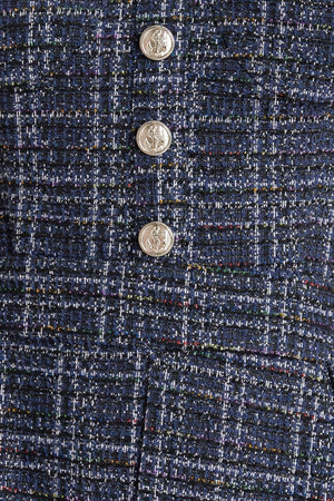 ELEGANT PARTY TWEED JUMPSUIT.
