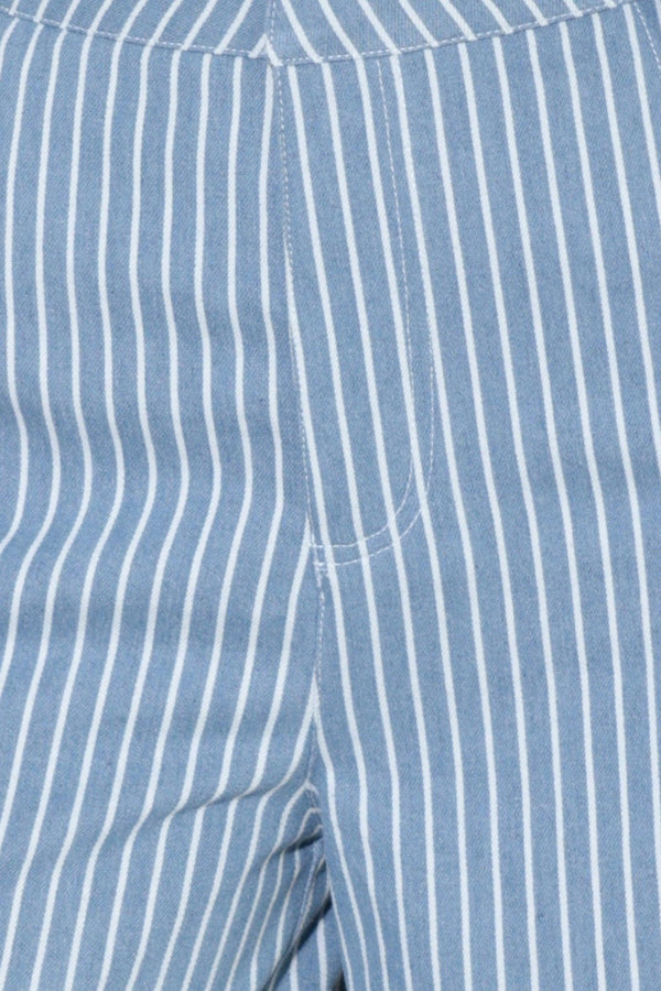 PINSTRIPE PRESTIGE WOVEN PANTS - Flying Tomato - PANTS - Freemarket